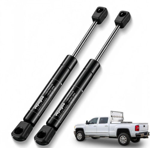 Vepagoo 10 inch Gas Struts 40Lb for Truck Tool Box Shocks, 10" Gas Spring Lift Support for Weather-Guard/USW/Better Built Toolbox Lid Cabinets Door Boat Hatch, 2 Pcs