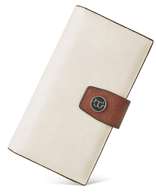 BOSTANTEN Womens Leather Wallets RFID Blocking Large Capacity Credit Cards Holder Phone Clutch Apricot BOSTANTEN Womens Leather Wallets RFID Blocking Large Capacity Credit Cards Holder Phone Clutch Apricot