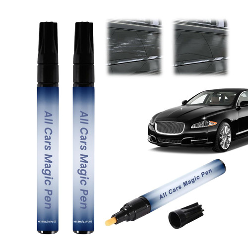 2Pcs All Cars Magic Pen-All Cars Magic Pen for Car Scratches,Car Scratch Repair Pen Set,Quick Fix for Scratches and Paint Damage,Fits All Car Colors 2Pcs All Cars Magic Pen-All Cars Magic Pen for Car Scratches,Car Scratch Repair Pen Set,Quick Fix for Scratches and Paint Damage,Fits All Car Colors