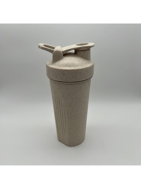 Travel Portable Wheat Straw Personal Fitness Protein Shaker Bottle Travel Portable Wheat Straw Personal Fitness Protein Shaker Bottle