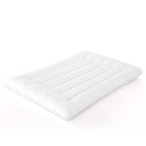 HOMBYS Ultra Thin Flat Pillow for Sleeping, Thin Pillow for Back Sleeper, Supportive Stomach Sleeping Pillow, Slim Bed Pillow, Machine Washable-Standard Size 18x26, White