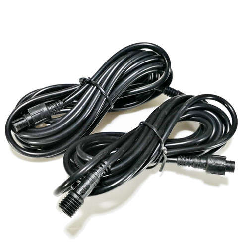 GENSSI Extension Wires 10FT for RGB Rock Lights or Wheel Lights (2 Pack)