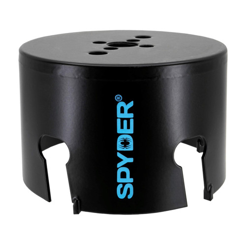 Spyder 4-inch Tungsten Carbide Tipped (TCT) Non-Arbored Hole Saw for Wood, MDF, Fiber Cement Board, Plastic, Porous Concrete Block, and More