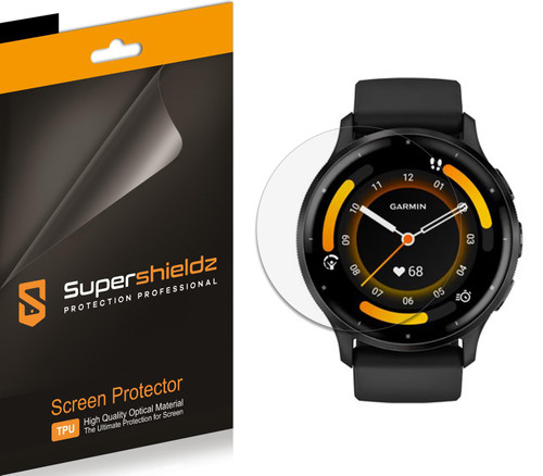 Supershieldz (3 Pack) Designed for Garmin Venu 3 Screen Protector, High Definition Clear Shield (TPU)
