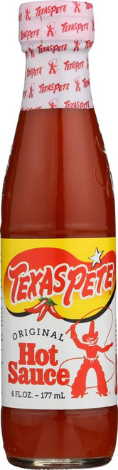 Texas Pete Original Hot Sauce 6 ounce (Pack of 4)