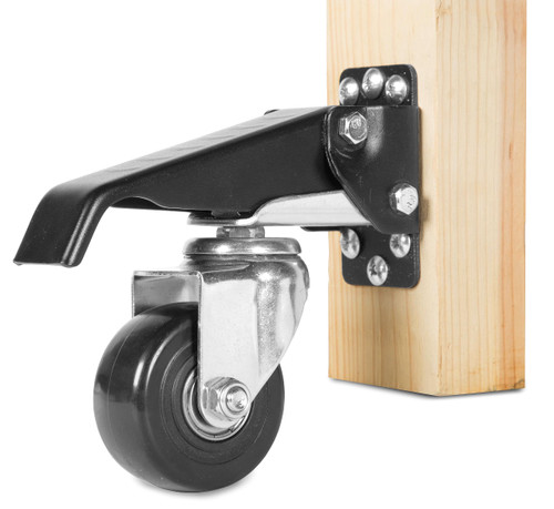 Wen Retractable Workbench Casters, 3-Inch Diameter Wheels, 800-Pound Capacity, 4 Pack (CA3060)
