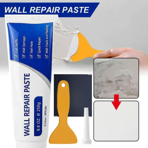 Drywall Patch Repair Kit 250g Wall Mending Agent Multi-functional Quick-drying Paste Adhesive Heavy Duty Concrete Sealant Waterproof Self-adhesive