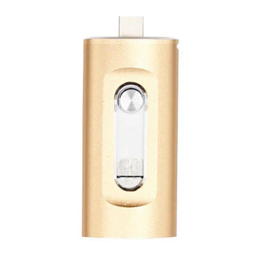3-in-1 Flash Drive, High-Speed USB 3.0 OTG Pen Drive with Type-C Adapter for Android Phones, PC and More Devices