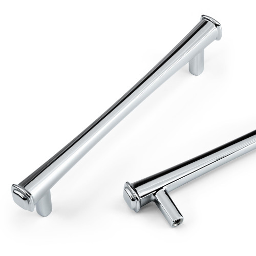 HESTIA HARDWARE 10 Pack Cabinet Pulls 5 Inch, Polished Nickel Cabinet Pulls, Drawer Pulls and Cabinet Hardware | 128mm Chrome Pull Handle, Drawer Handles, Kitchen Pulls for Cabinets (Z21.10.P) HESTIA HARDWARE 10 Pack Cabinet Pulls 5 Inch, Polished Nickel Cabinet Pulls, Drawer Pulls and Cabinet Hardware | 128mm Chrome Pull Handle, Drawer Handles, Kitchen Pulls for Cabinets (Z21.10.P)