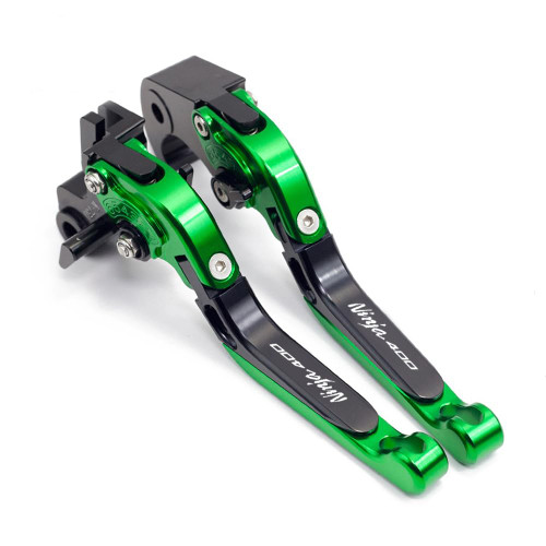 YOUMOTECH for Kawasaki Ninja 400 Ninja400 2023 2018-UP Motorcycle CNC Handlebar Adjustable Folding Extndable Brake Clutch Levers Handle (Green Black) YOUMOTECH for Kawasaki Ninja 400 Ninja400 2023 2018-UP Motorcycle CNC Handlebar Adjustable Folding Extndable Brake Clutch Levers Handle (Green Black)