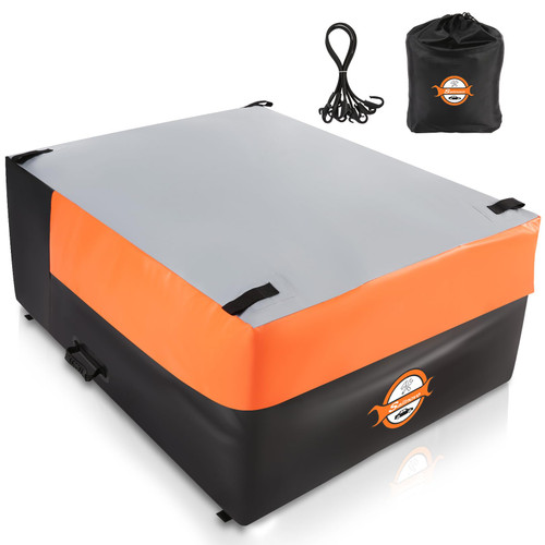 Sailnovo Truck Bed Cargo Bag, 26 Cubic ft Waterproof Cargo Bag for Truck Bed, Heavy Duty PVC Truck Cargo Bag Fits Any Truck Size with 6 Stretch Cord, Packing Bag (50''x40''x22'')