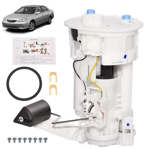 Farpida SP9160M Fuel Pump Assembly Fits for Toyota Camry 2004 2005 2006 2.4L 3.0L 3.3L L4 V6 Dual Port with Pressure Sensor, Replace SP9160M 90159A0022 7702406040 232170C010
