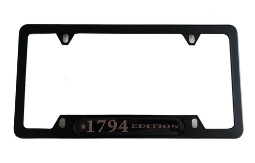 Black 1794 Edition License Plate Frame Cover Holder ForToyota Tundra Truck Car Accessories,1PC Black 1794 Edition License Plate Frame Cover Holder ForToyota Tundra Truck Car Accessories,1PC