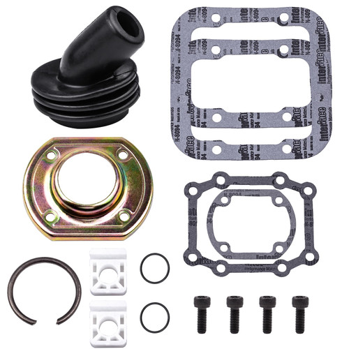 Shifter Repair Kit ZF S5-42 ZF42-SK Compatible with 1987-2001 Ford F250 F350 F450 3/4 and 1 Ton Pickups Contains Shifter Top Cover and Plastic Shifter Guide Insert Bushing 15 PCS