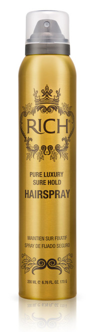 RICH Hairspray Sure Hold, 6.76 oz.