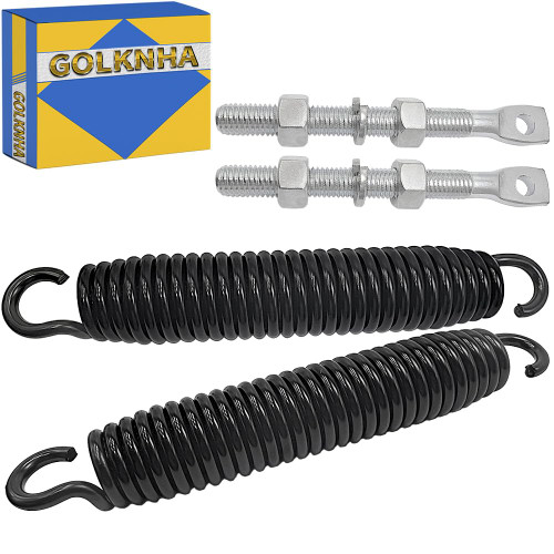 GOLKNHA 2 Pack Snow Plow Trip Spring Kit W/Eyebolts for Meyer Snowplow Western C, ST OEM# 09124 07017 90493 1302010