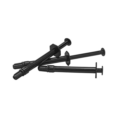 1ml Luer Lock Tip Syringes (No Needle) - Sterile, Individually Wrapped - 100 Syringes (Black)