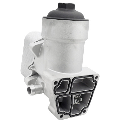 NOVAPARTS Upgraded Aluminum Oil Cooler Filter Housing Assembly w/Gasket for 2012 2013 2014 Volkswagen VW Passat TDI SE SEL 2.0L Diesel#03L115389B 03L115389H 03L115389C 03L115389G