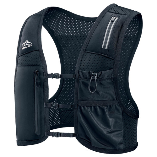 Zelvot Running Vest for Women Men, USA Original Patent, Adjustable Chest Straps Running Hydration Vest with Phone Holder and 6 Pockets, Lightweight Reflective Hydration Backpack for Hiking Zelvot Running Vest for Women Men, USA Original Patent, Adjustable Chest Straps Running Hydration Vest with Phone Holder and 6 Pockets, Lightweight Reflective Hydration Backpack for Hiking
