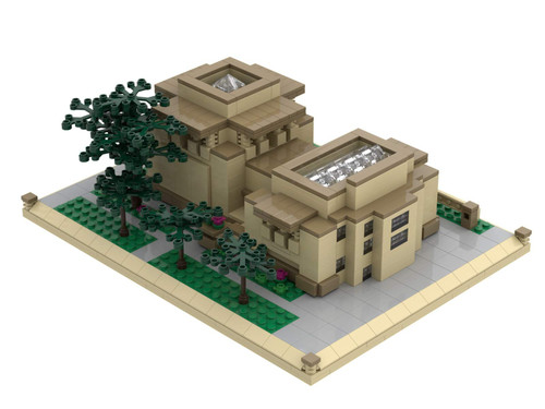 Frank Lloyd Wright Unity Temple Building Set
