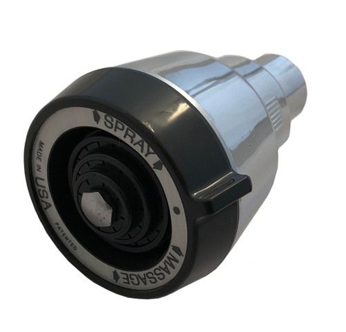 Spray Shower Massage Showerhead Chrome Twist Duo Action Multi Function