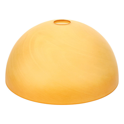 Aywynn Alabaster Amber Glass Lamp Shade Replacement Globe Cover for Kitchen Island Pendant Light Floor Lamp 1-5/8 inch Fitter Lighting Fixture, 11.8" Diameter, 6.1" Height