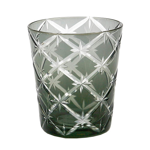 IMPULSE! Starlight Smoke Grey Tumblers, Drinking glasses, Set of 4