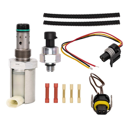maXpeedingrods 6.0 IPR Valve with ICP Control Sensor and Pigtail for Ford Super Duty F250 F350 F450 F550 E350 E450 Excursion 2003 2004, 3C3Z9C968AA 1807329C92