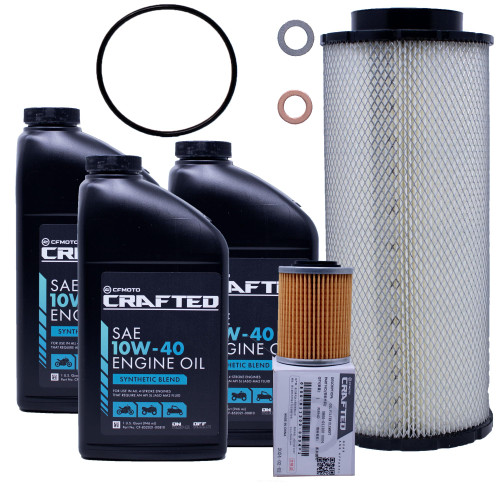 Edwards Oil Change Kit fits 2019-2025 CFMoto UForce 1000 Side by Side UTV with Air Filter
