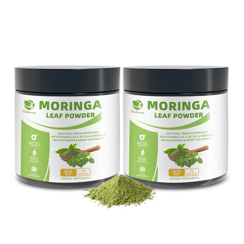 Organic Moringa Powder & Matcha Powder, Multi-Green Superfoods with Green Tea Resveratrol - Energy and Digestive Support, Rich in Antioxidants and Vitamin A D3 E B6 B12 Calcium, Non-GMO, Vegan, 16 oz Organic Moringa Powder & Matcha Powder, Multi-Green Superfoods with Green Tea Resveratrol - Energy and Digestive Support, Rich in Antioxidants and Vitamin A D3 E B6 B12 Calcium, Non-GMO, Vegan, 16 oz