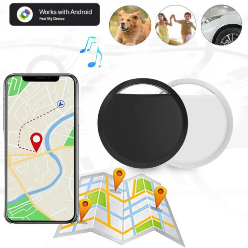RSH Smart GPS Tracker Tags Compatible with iOS/Android Find Apps - Wireless Tracker for Luggage, Keys & Backpacks - Wireless Tag, Smart Key Finder, CR2032 Batteries Included