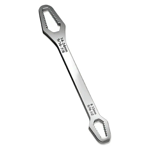 Universal Car Torx Wrench,8-24mm Self-tightening Wrench,Double-head Torx Spanner,Non-Slip Multi-function Wrench for Most Nuts & Bolts Repair,Professional Car Assembly & Disassembly Tool.