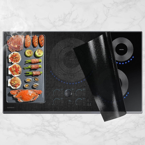 Cook's Aid Large Induction Cooktop Protector Mat 21.2x35.4 Inch,Translucent (Magnetic) Stove Top Cover for Electric Stove, Silicone Stove Mat for Glass Top Stove,Glass Top Stove Cover (LTSICT7) Cook's Aid Large Induction Cooktop Protector Mat 21.2x35.4 Inch,Translucent (Magnetic) Stove Top Cover for Electric Stove, Silicone Stove Mat for Glass Top Stove,Glass Top Stove Cover (LTSICT7)