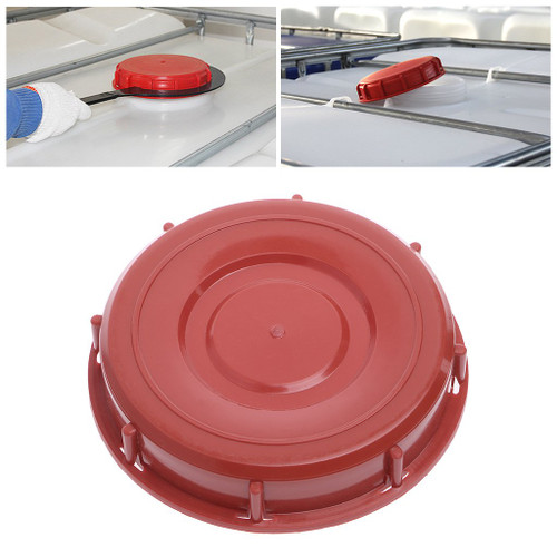 1 Pc 275-330 Gallon IBC Tote Tank Cover Lid Cap 163mm with Gasket For Schutz