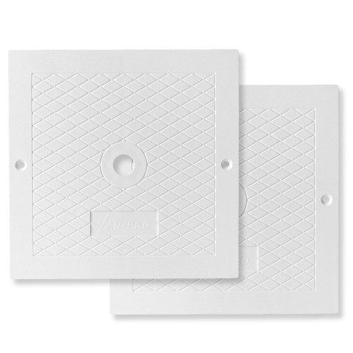 (2-Pack) The Exact 10'' Skimmer Lid Replacement | Compatible with Hayward SPX1082E, SP082, 1083, 1084,1085, and SP1086 | Made of Heavy-Duty Plastic and Fits Perfect Like A Glove