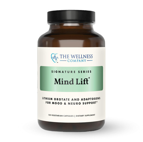 Mind Lift - Mood Boost, Mental Focus, Cognitive Defense - Lithium, GABA, DHA L-Phenylalanine | 120ct (2 Month Supply)