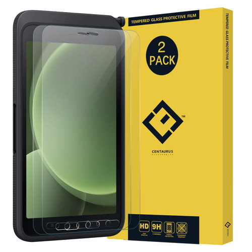 OCESTORE 2 Pack Tab Active5 8 inch tablet Screen Protector,Anti-Scratch 9H Hardness Tempered glass Protector Film for Galaxy Tab Active 5 2024 SM-X300/307/306