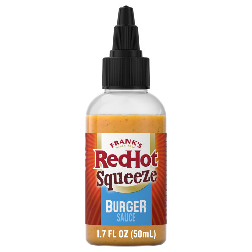 Frank's RedHot Squeeze Burger Sauce, 1.7 fl oz (Pack of 24)