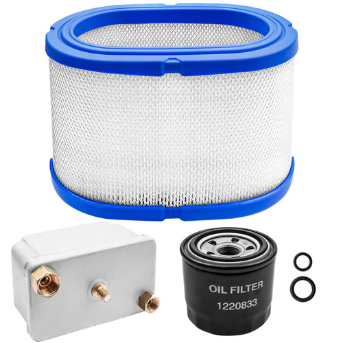 Fuel Filter Maintenance Kit Fit for Cummins Onan Quiet Diesel 6000 7500 8000 Generators, Replace AF27906 1402897 Air Filter LF3591 1220833 Oil Filter FF236 1492513 Fuel Filter