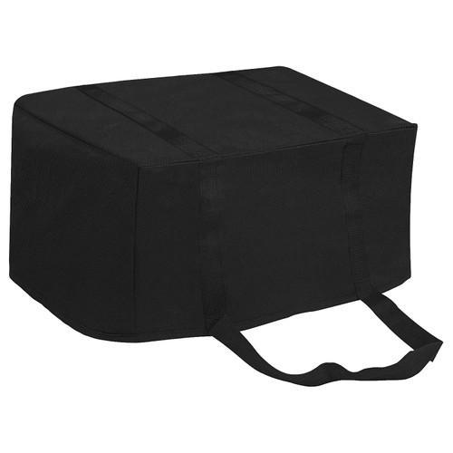 21" Portable Grill Tote Cover for Cuisinart VersaStand Grill CGG-180, CEG-980, Cuisinart CGG-306 Grills, 600D Heavy Duty Tear Resistance Tabletop Grill Cover, 21" x 19" x 10"