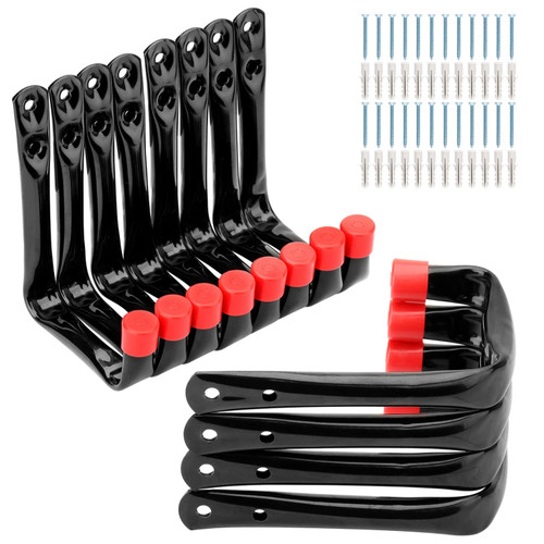 Whrsinlor 12 Pack Garage Hooks, 3.5Inch Utility Hooks, Heavy Duty Garage Storage Wall Hooks