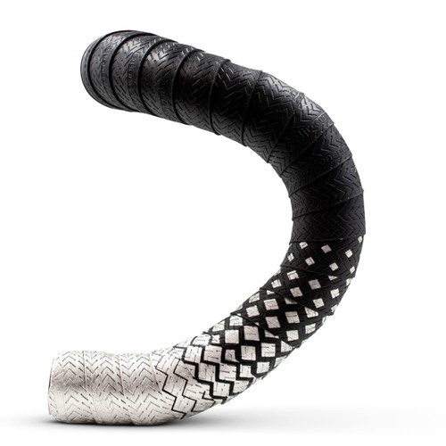 JRC Components Orimono Metallic Bicycle Handlebar Tape | Set of 2 Bar Tape for Road Bike | Gravel Bicycle Handlebar Wrap with Bar End Plugs | Enhance Your Bike Grip - (Silver)