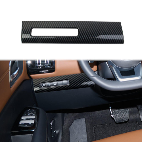 Fewshaw Carbon Fiber Center Console Dashboard Side Button Switch Cover Trim for 2022-2026 Nissan Pathfinder