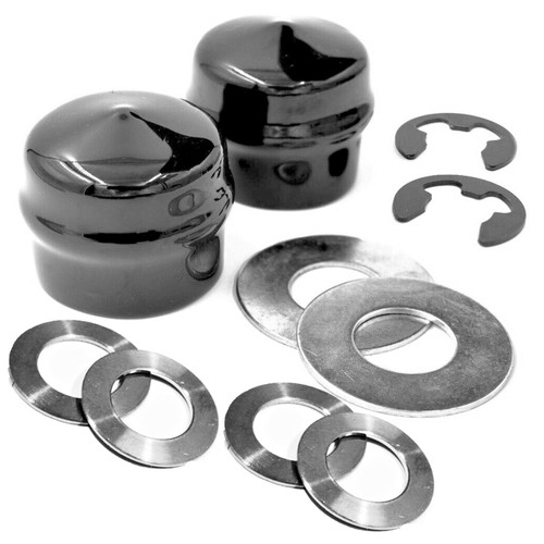 HD Switch Front Wheel Hardware Kit Replaces Husqvarna Poulan Craftsman 583512801 532436874 Includes Thrust Washers, Washers, E-Clips & Hub Caps