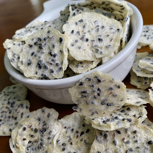 SENSAFRUIT-Dried Dragon Fruit | 100% NATURAL | NO SUGAR ADDED, UNSULFURED | Gluten Free | Perfect snack for your family | Direct Producers | Wholesale | Slices | 1 box x32 Oz (2 Pounds)