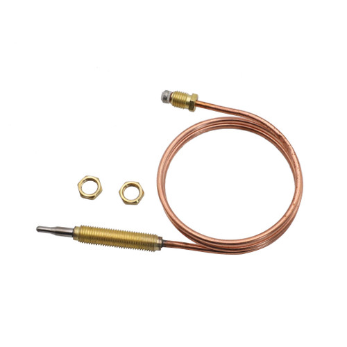 METER STAR Propane BBQ Grill, Firepit, Fireplace Heater Universal Gas Thermocoupler Sensor M8x1 Thread,Length 600mm/24inch