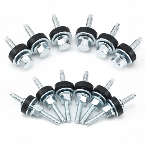 Warrenaut Valve Cover Bolt for Ford 6.0 Powerstroke Diesel F250 F350 E350 E450 2003-2010, 4C3Z-6C519-AA for Valve Cover BoltComplete Set one Side Long and Short