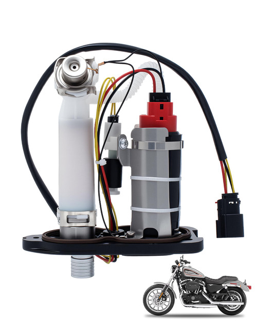 75305-07A 75268-07F Fuel Pump Module Assembly for Harley-Davidson Sportster 883 1200, Iron 1200 883, Forty-Eight, Seventy-Two 2007-2022, Replace for 75268-07, 75301-07, 75304-07A, 61015-04A