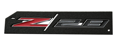 1x Z/28 Z28 Fender Emblem Badge Adhesive Nameplate Replacement for 2014-2020 Camaro 22925211 (Red Chrome Black)