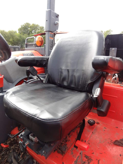 Durafit Seat Covers, KU02-L1 Kubota Tractor M5040/M5060/M6040/M6060/M7040/M7060/M8540/M8560/M9540/M9560 in Waterproof Black Vinyl